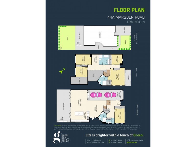 44A Marsden Road, Ermington NSW 2115 Floorplan