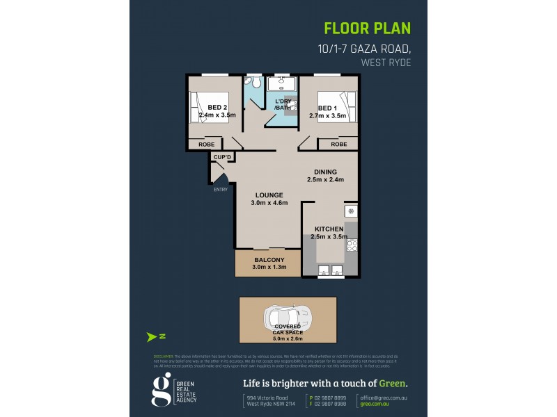10/1-7 Gaza Road, West Ryde NSW 2114 Floorplan