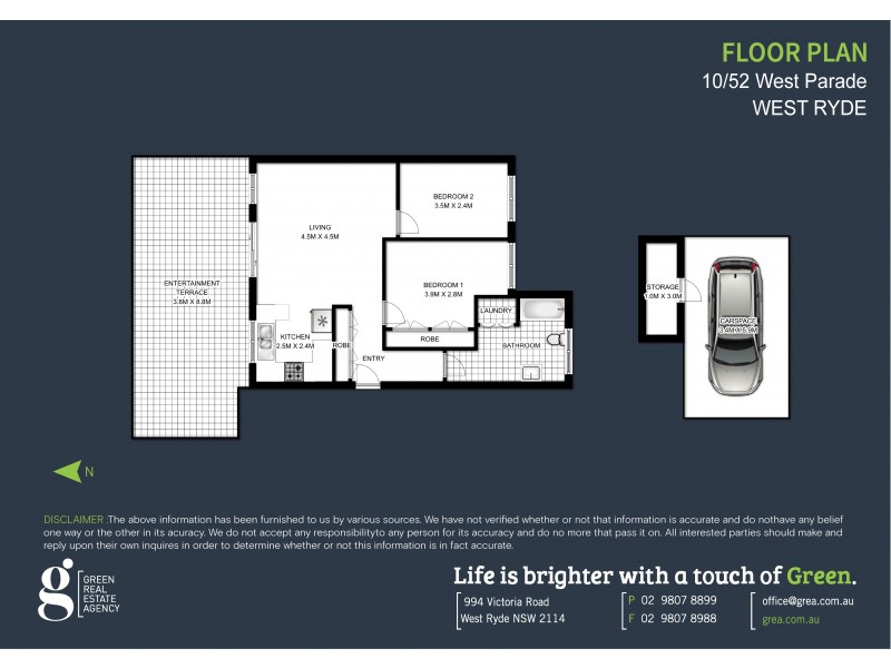 10/52 West Parade, West Ryde NSW 2114 Floorplan