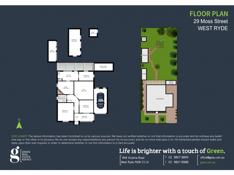29 Moss Street, West Ryde NSW 2114 Floorplan