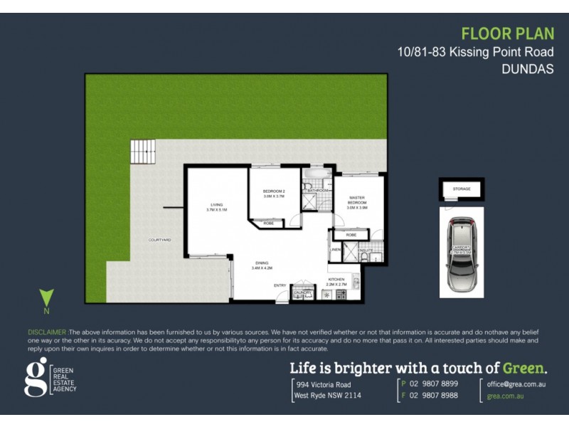 10/81 Kissing Point Road, Dundas NSW 2117 Floorplan