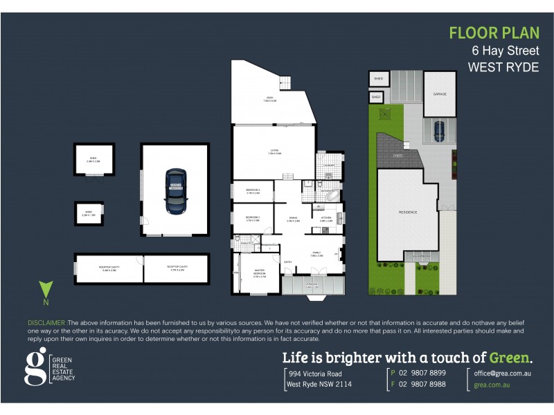 6 Hay Street, West Ryde NSW 2114 Floorplan