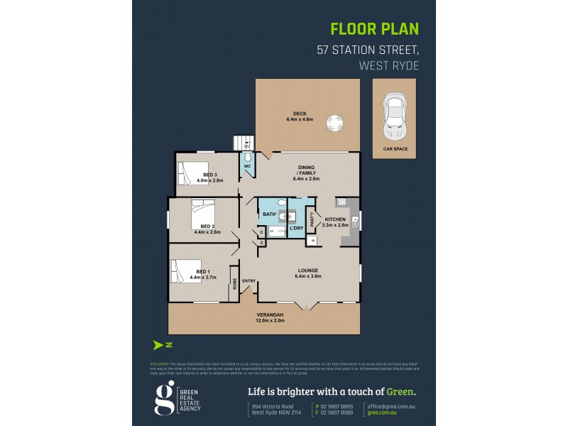 57 Station Street, West Ryde NSW 2114 Floorplan