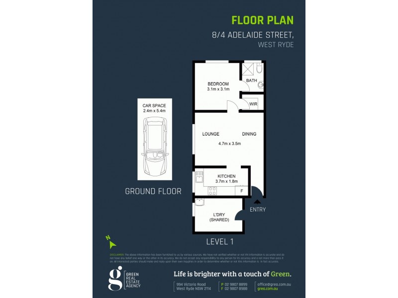 8/4 Adelaide Street, West Ryde NSW 2114