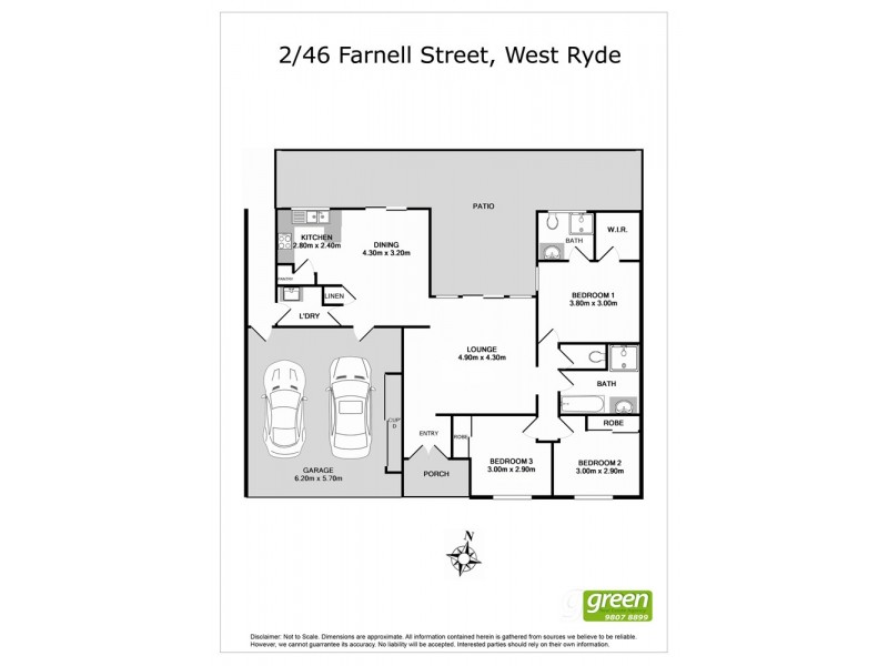 2/46 Farnell Street, West Ryde NSW 2114