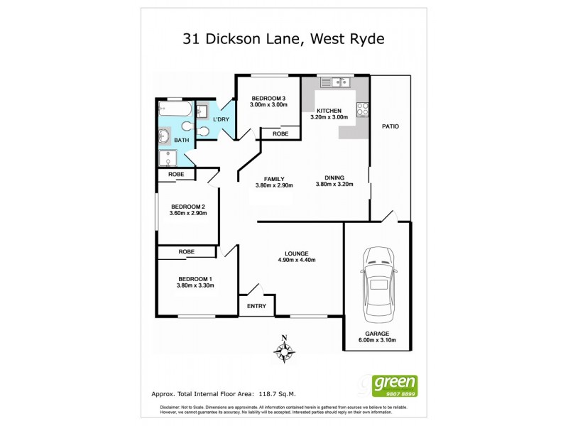 31 Dickson Lane, West Ryde NSW 2114