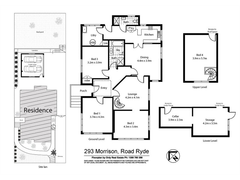 293 Morrison Road, Ryde NSW 2112 Floorplan