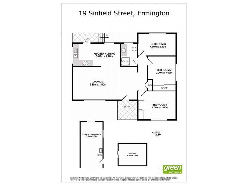 19 Sinfield Street, Ermington NSW 2115 Floorplan