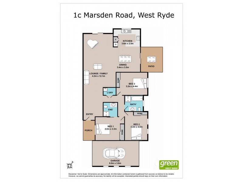 3/1-3 Marsden Road, West Ryde NSW 2114 Floorplan