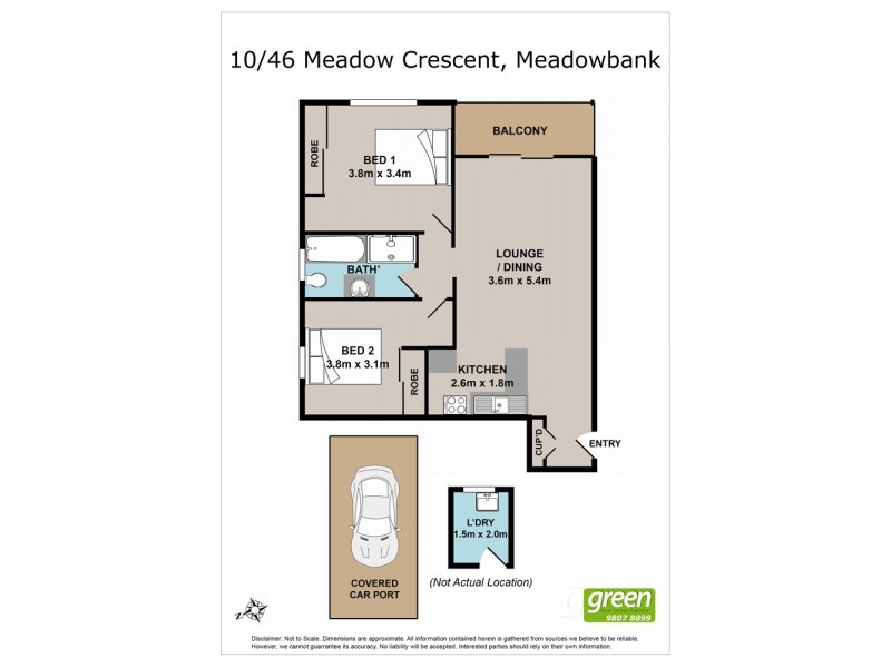10/46 Meadow Crescent, Meadowbank NSW 2114 Floorplan