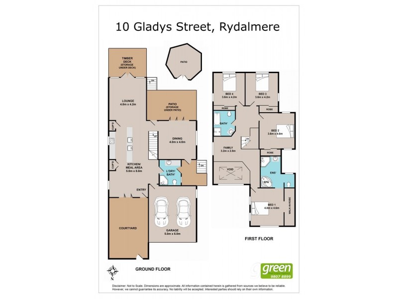 10 Gladys Street, Rydalmere NSW 2116 Floorplan