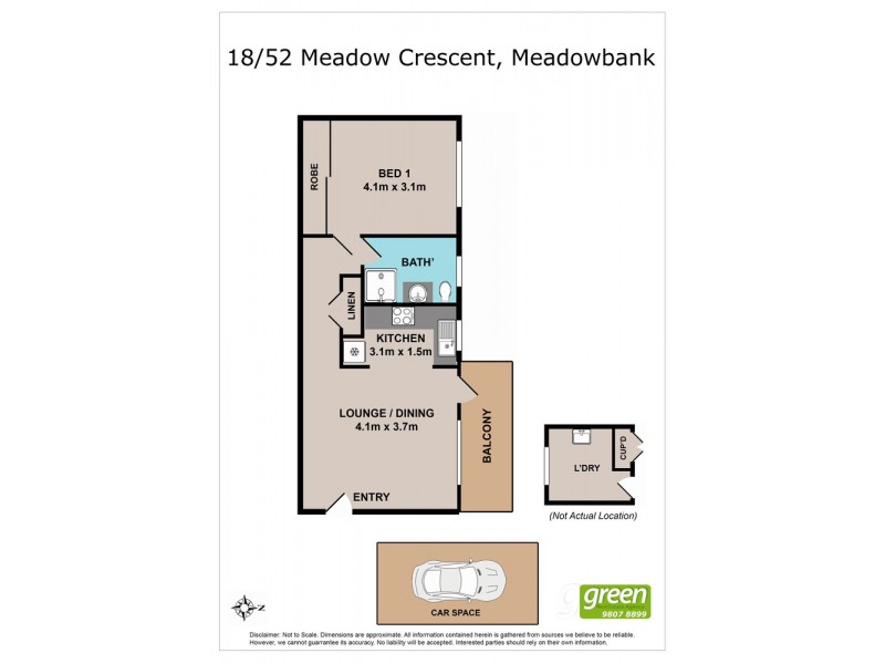 18/52 Meadow Crescent, Meadowbank NSW 2114 Floorplan