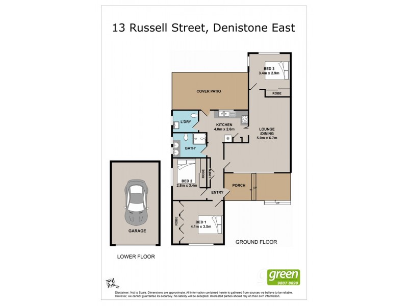 13 Russell Street, Denistone East NSW 2112 Floorplan