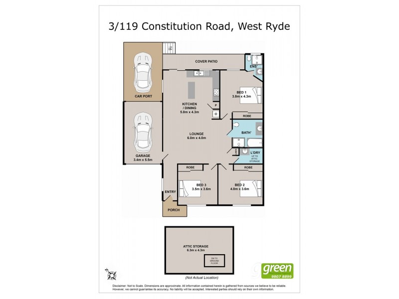 3/119 Constitution Road, West Ryde NSW 2114 Floorplan