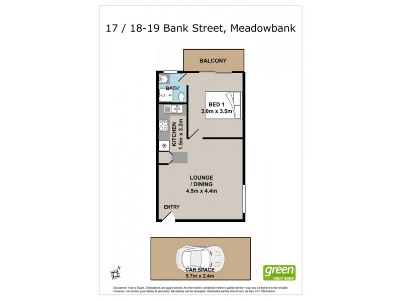 17/18-19 Bank Street, Meadowbank NSW 2114 Floorplan