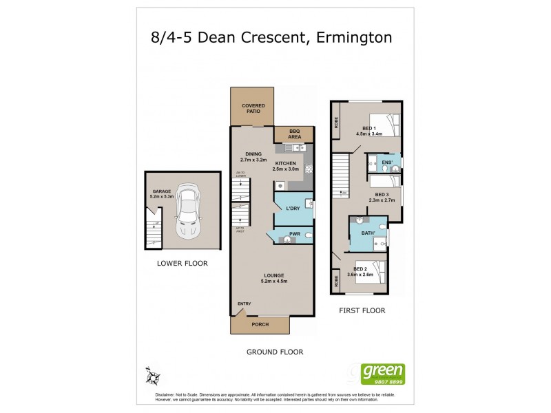8/4-5 Dean Crescent, Ermington NSW 2115 Floorplan