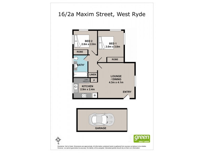14/ 960 Victoria Road, West Ryde NSW 2114 Floorplan