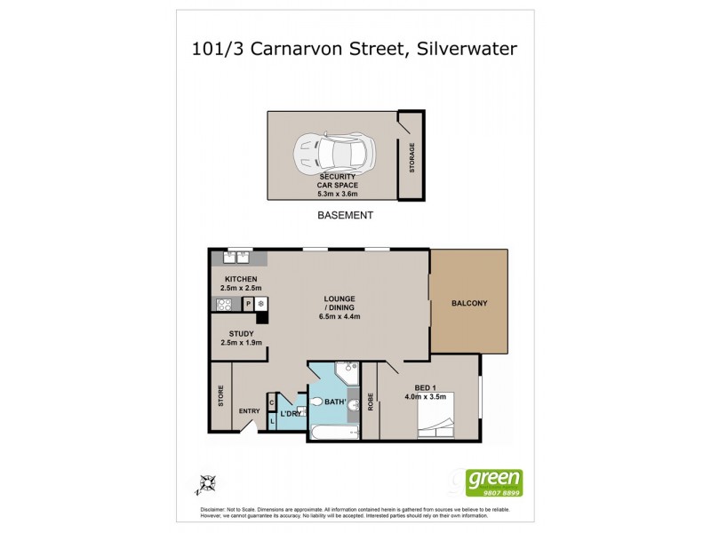 101/3 Carnarvon Street, Silverwater NSW 2128