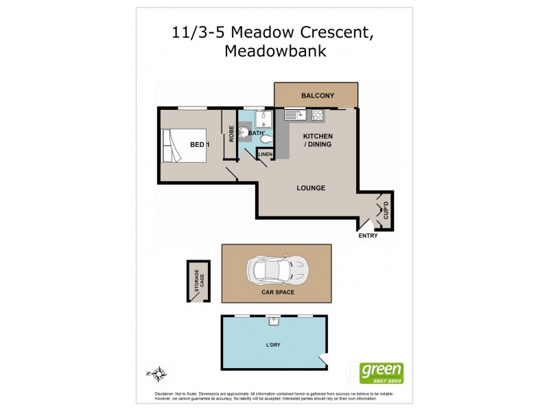 11/3-5 Meadow Crescent, Meadowbank NSW 2114 Floorplan