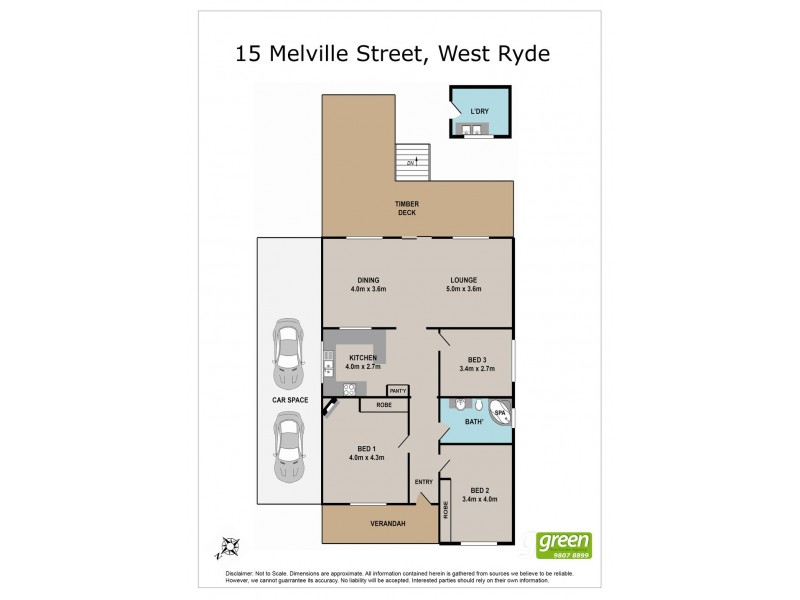 15 Melville Street, West Ryde NSW 2114 Floorplan