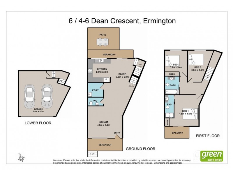 6/4-5 Dean Crescent, Ermington NSW 2115 Floorplan