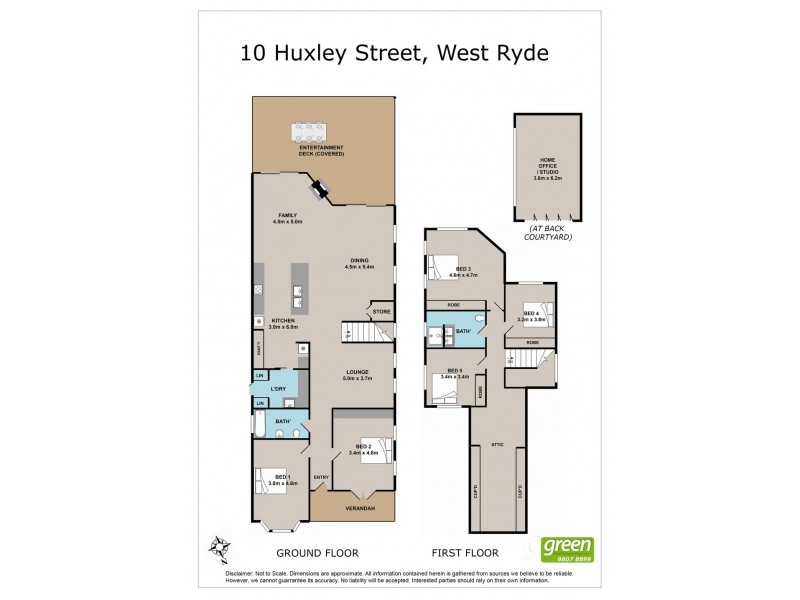 10 Huxley Street, West Ryde NSW 2114 Floorplan