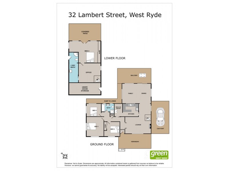 32 Lambert Street, West Ryde NSW 2114 Floorplan