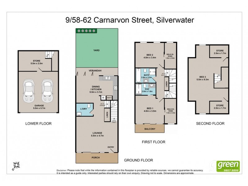 9/58-62 Carnarvon Street, Silverwater NSW 2128 Floorplan