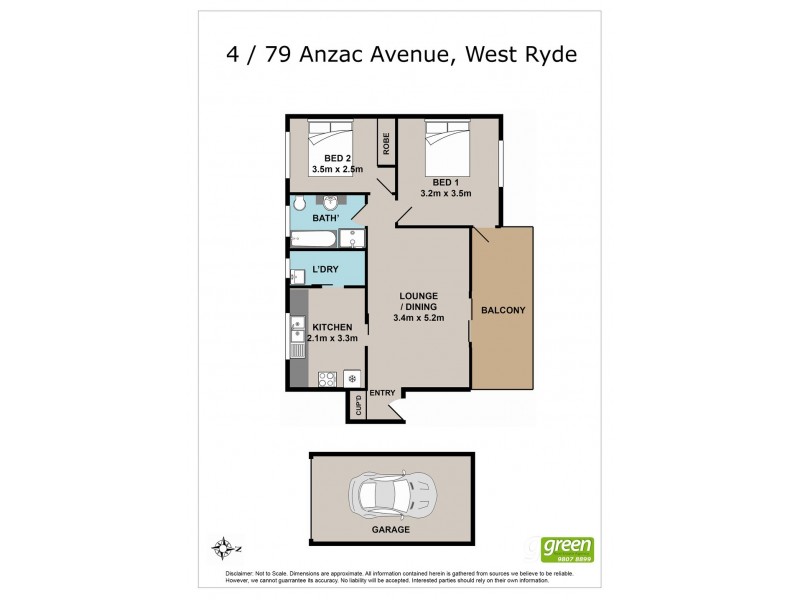 4/79 Anzac Avenue, West Ryde NSW 2114 Floorplan
