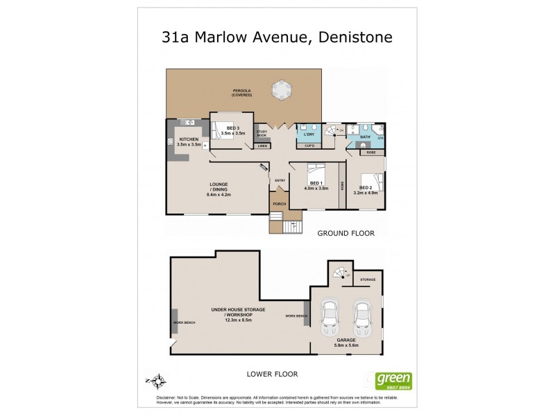 31A Marlow Avenue, Denistone NSW 2114 Floorplan