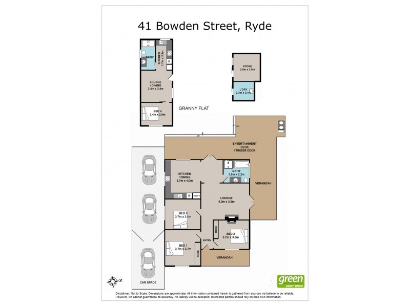 41 Bowden Street, Ryde NSW 2112 Floorplan