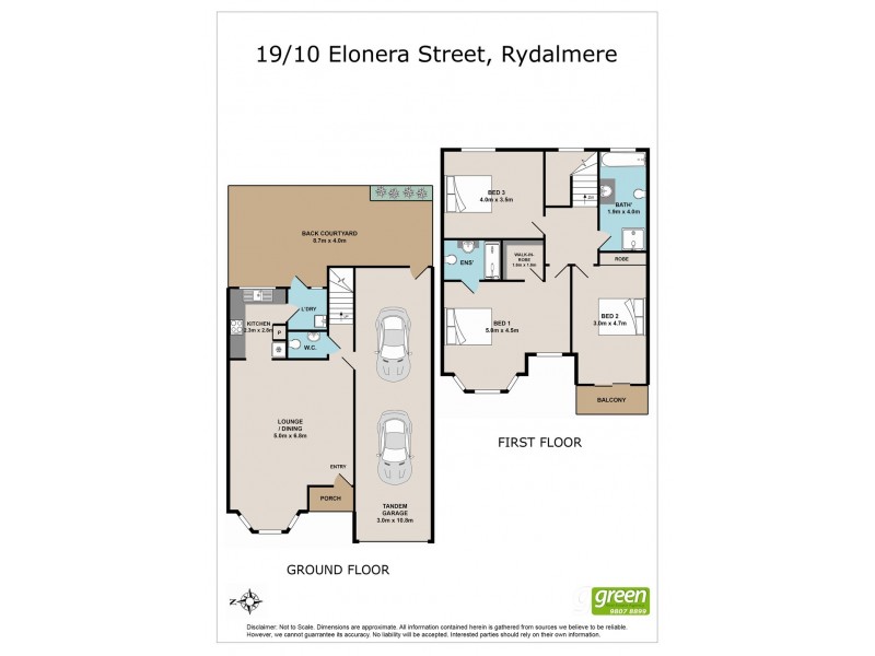 19/9 Elonera Street, Rydalmere NSW 2116 Floorplan