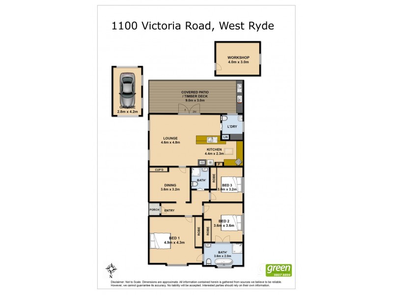 1100 Victoria Road, West Ryde NSW 2114 Floorplan