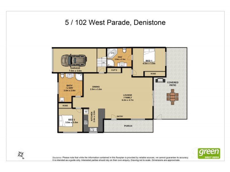 5/102 West Parade, Denistone NSW 2114 Floorplan