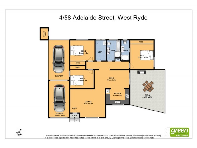4/58 Adelaide Street, West Ryde NSW 2114 Floorplan