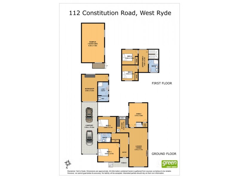 112 Constitution Road, West Ryde NSW 2114 Floorplan