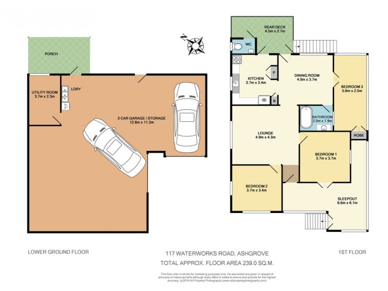 117 Waterworks Road, Ashgrove QLD 4060 Floorplan