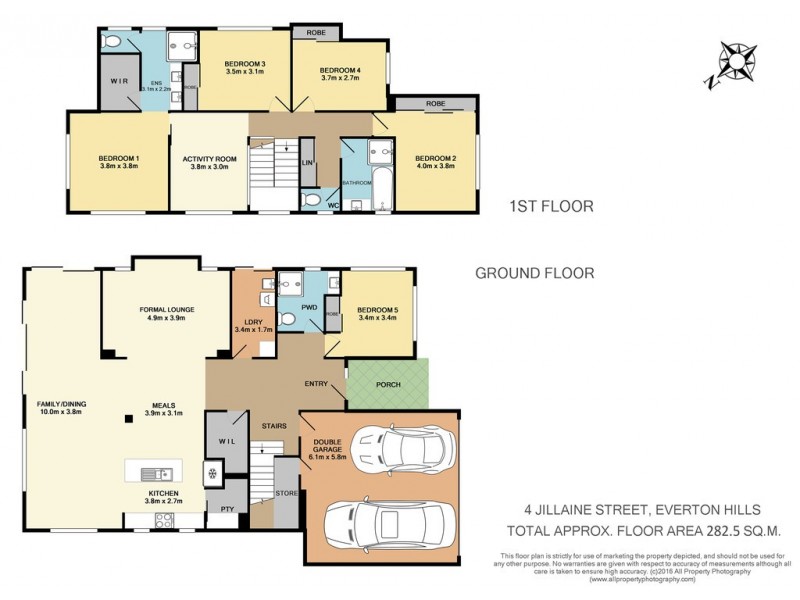 4 Jillaine Street, Everton Hills QLD 4053 Floorplan