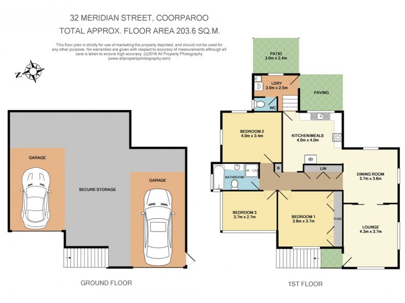 32 Meridian Street, Coorparoo QLD 4151 Floorplan