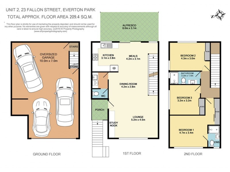 2/23 Fallon Street, Everton Park QLD 4053 Floorplan