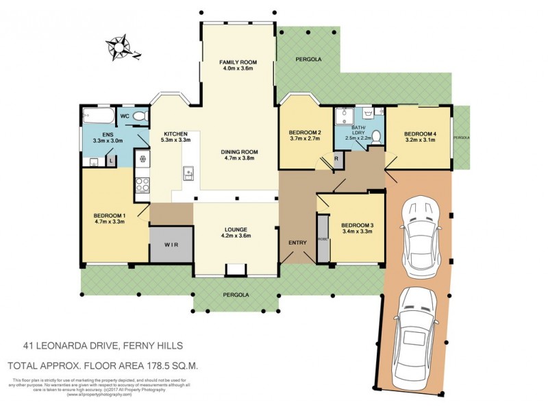 41 Leonarda Drive, Ferny Hills QLD 4055 Floorplan