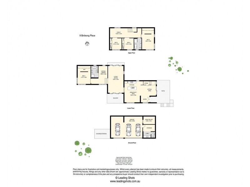 9 Birdsong Place, Bunya QLD 4055 Floorplan