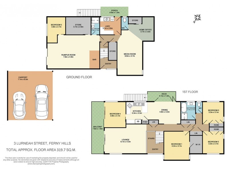 3 Lurneah Crescent, Ferny Hills QLD 4055 Floorplan