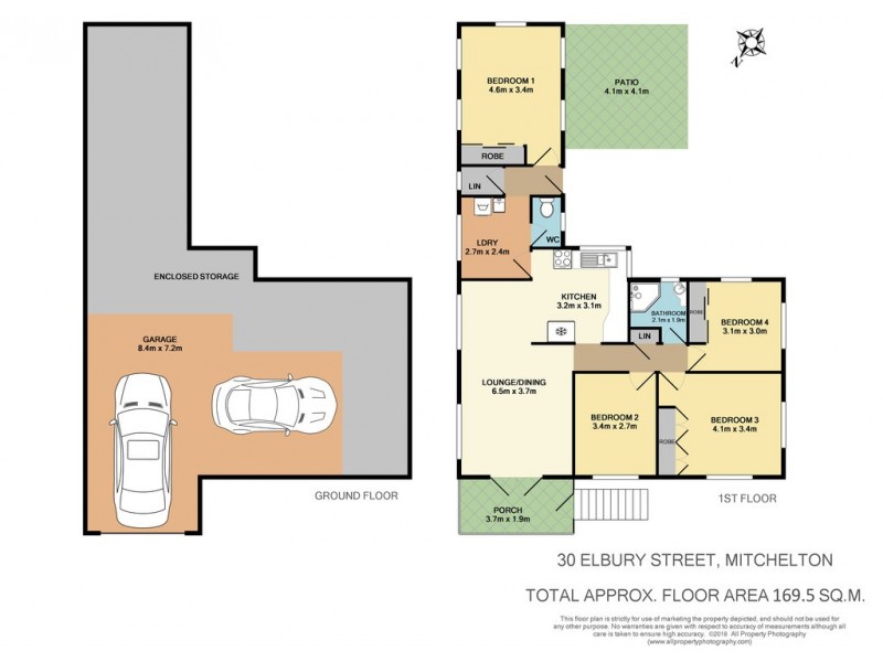 30 Elbury Street, Mitchelton QLD 4053 Floorplan