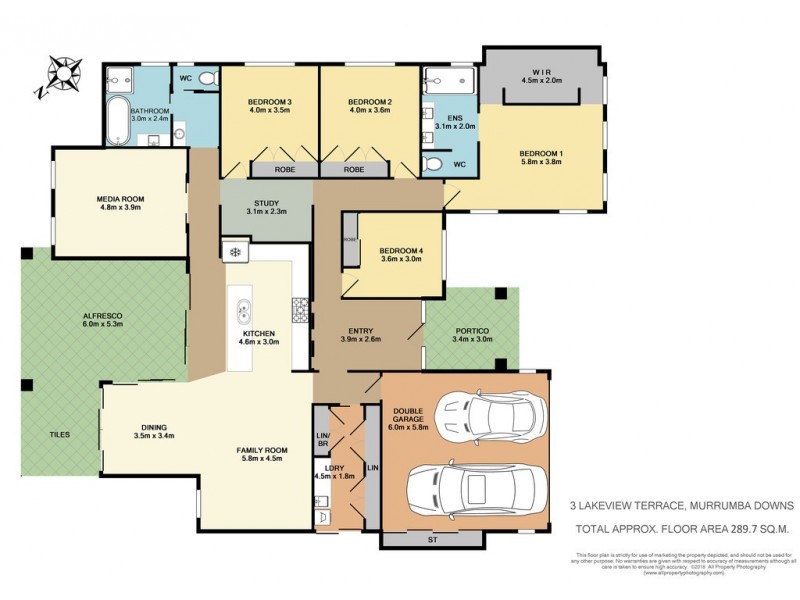 3 Lakeview Terrace, Murrumba Downs QLD 4503 Floorplan