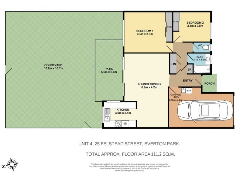 4/25 Felstead Street, Everton Park QLD 4053 Floorplan