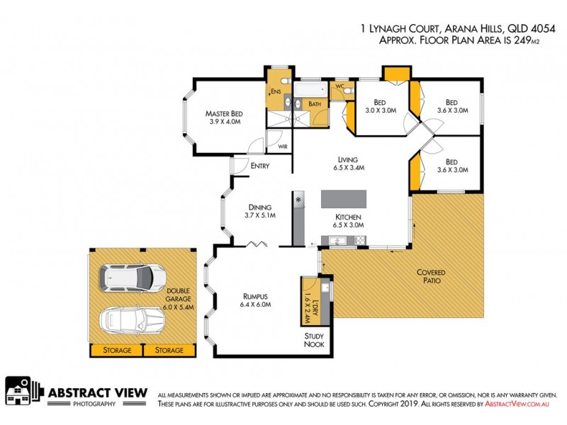 1 Lynagh Court, Arana Hills QLD 4054 Floorplan