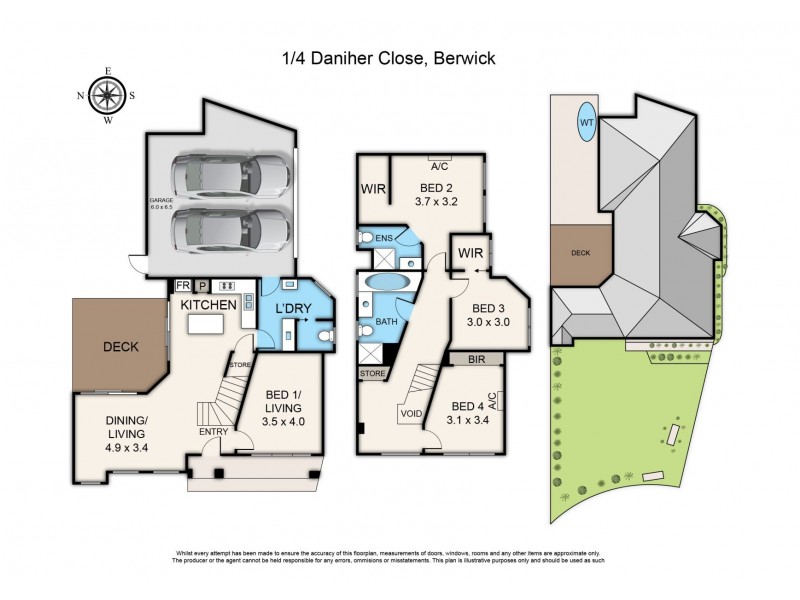1/4 Daniher Close, Berwick VIC 3806 Floorplan