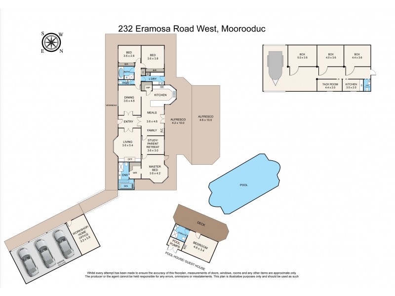 232 Eramosa Road West, Moorooduc VIC 3933 Floorplan