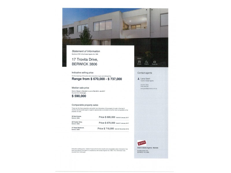 17 Trovita Drive, Berwick VIC 3806